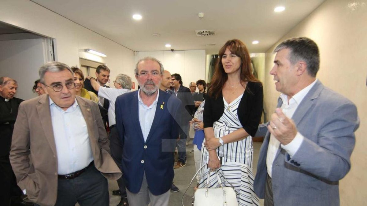 La consejera Borràs visita la remodelación de las salas de renacimiento y barroco del Museo de Lleida