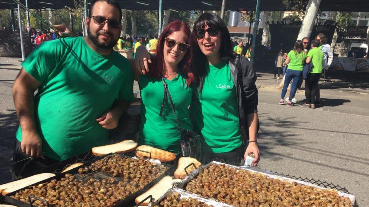 Els caragols tornen als Camps Elisis aquest diumenge amb l'Aplequet