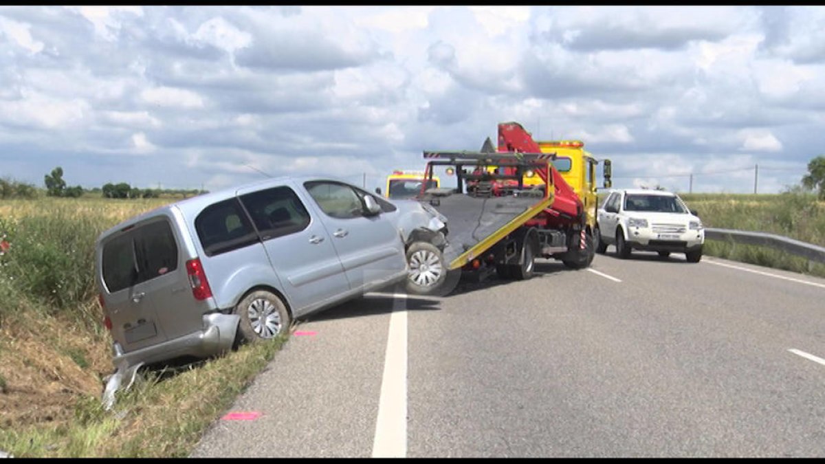 Un muerto en una salida de vía a Tarroja de Segarra