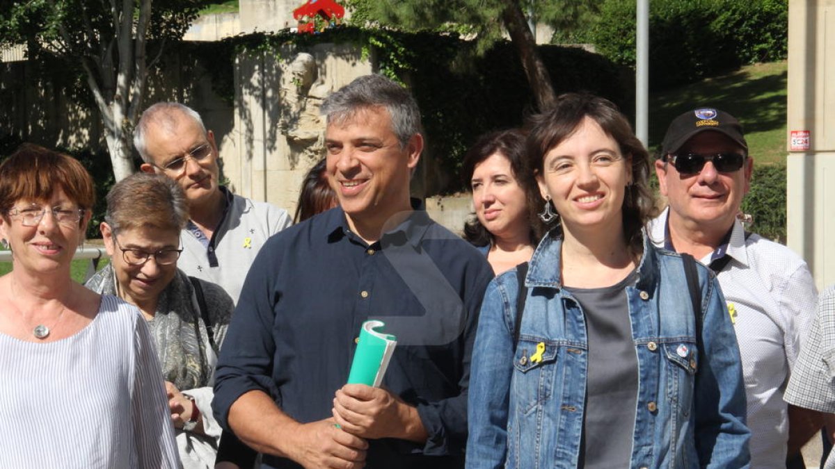 Declara ante el juez al primer herido por la policía en Lleida  el 1-O