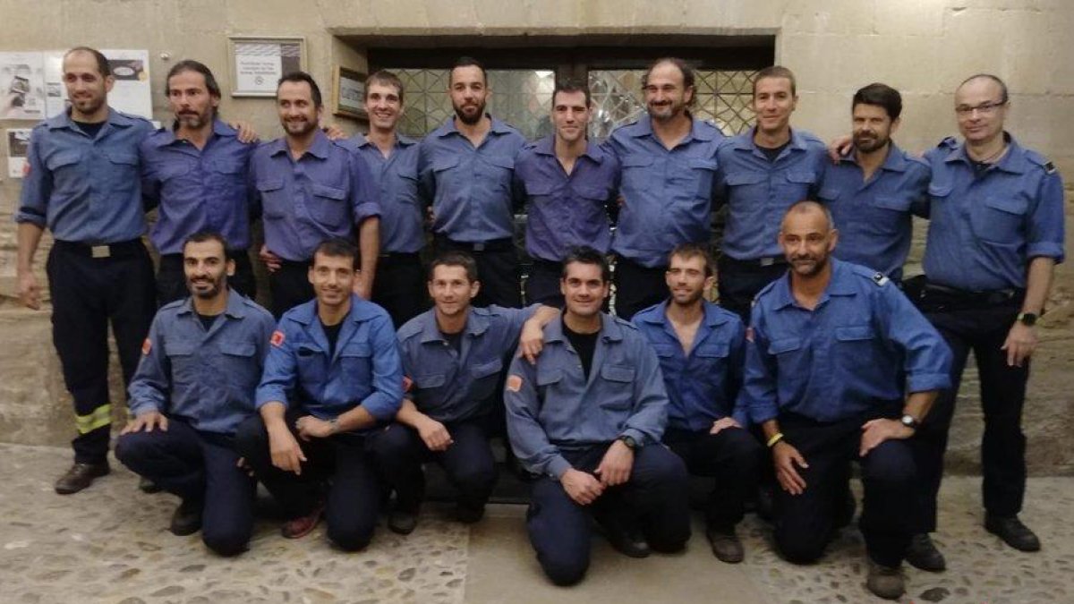 Els equips de Ponent i Rubí que han participat en la competició estatal a Alcanyís.