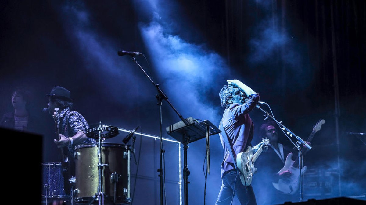 La banda catalana Sidonie, en una imatge d’arxiu durant un concert recent.