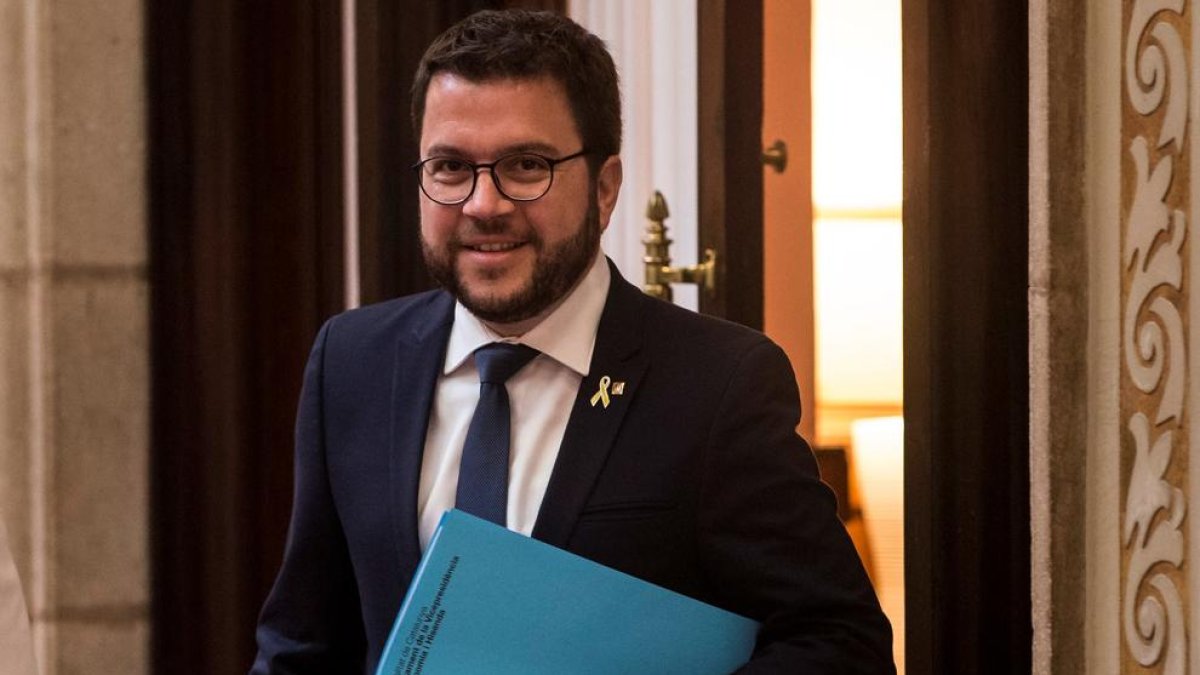 El vicepresident y adjunto a la presidencia de Esquerra, Pere Aragonès.