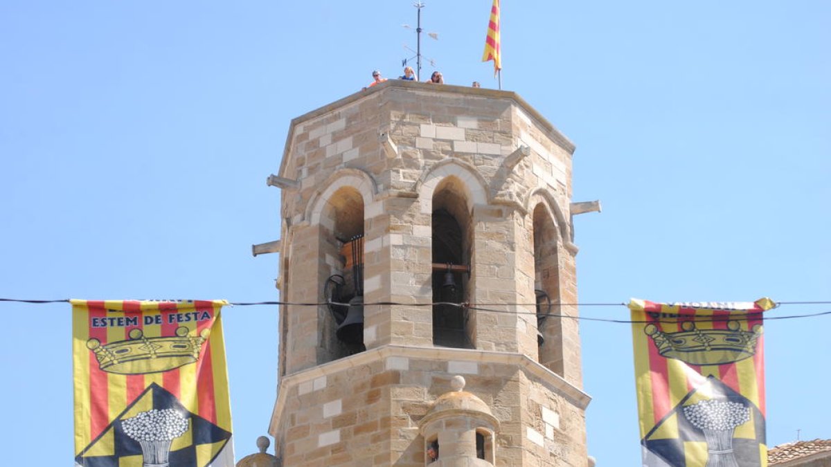 La passada edició de la Cronoescalada al campanar.
