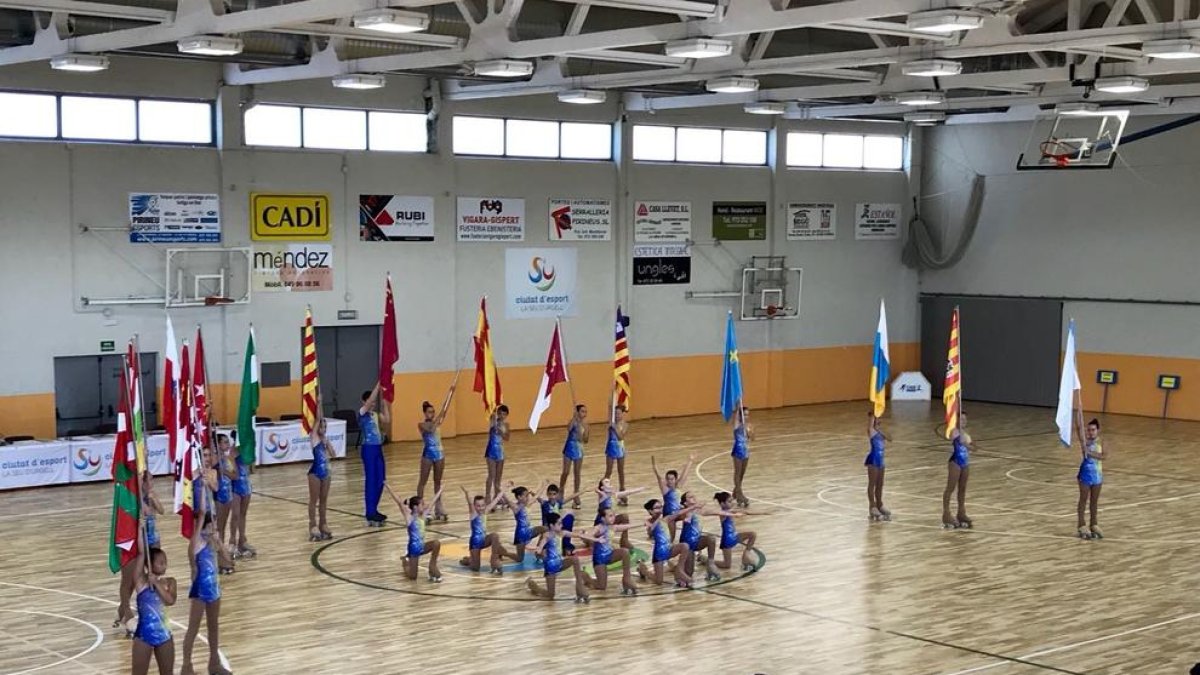 La Seu d’Urgell abre el Campeonato de España de patinaje artístico
