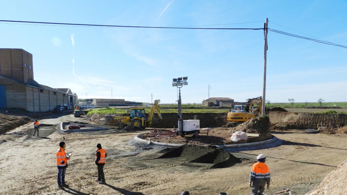 Rotonda per millorar l’entrada a Almenar des de l’autovia A-14