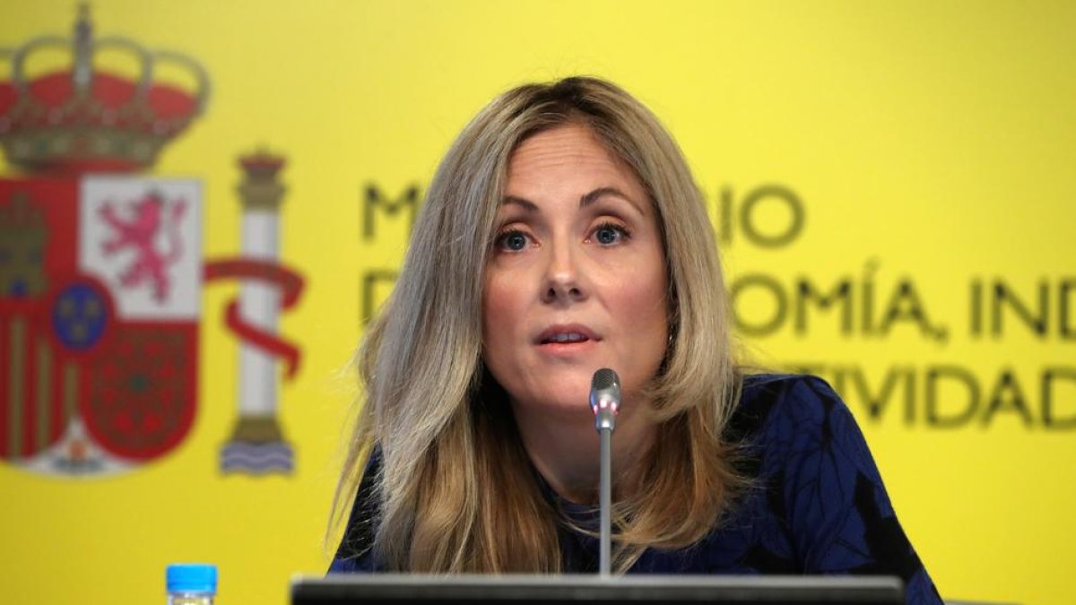 La secretaria general del Tesoro y Política Financiera, Emma Navarro.