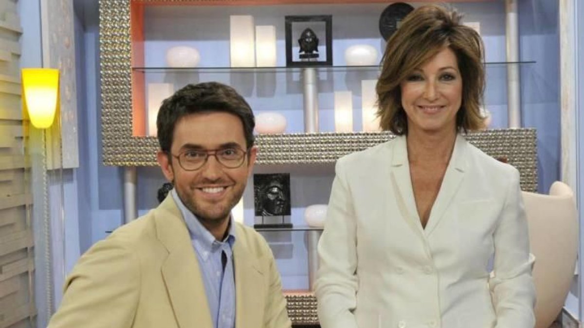 Huerta als seus inicis amb Ana Rosa.