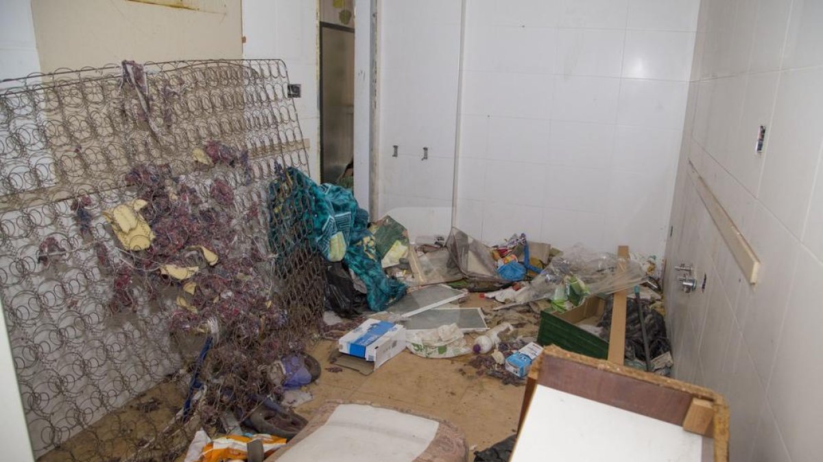 Pisos saqueados en Alcoletge