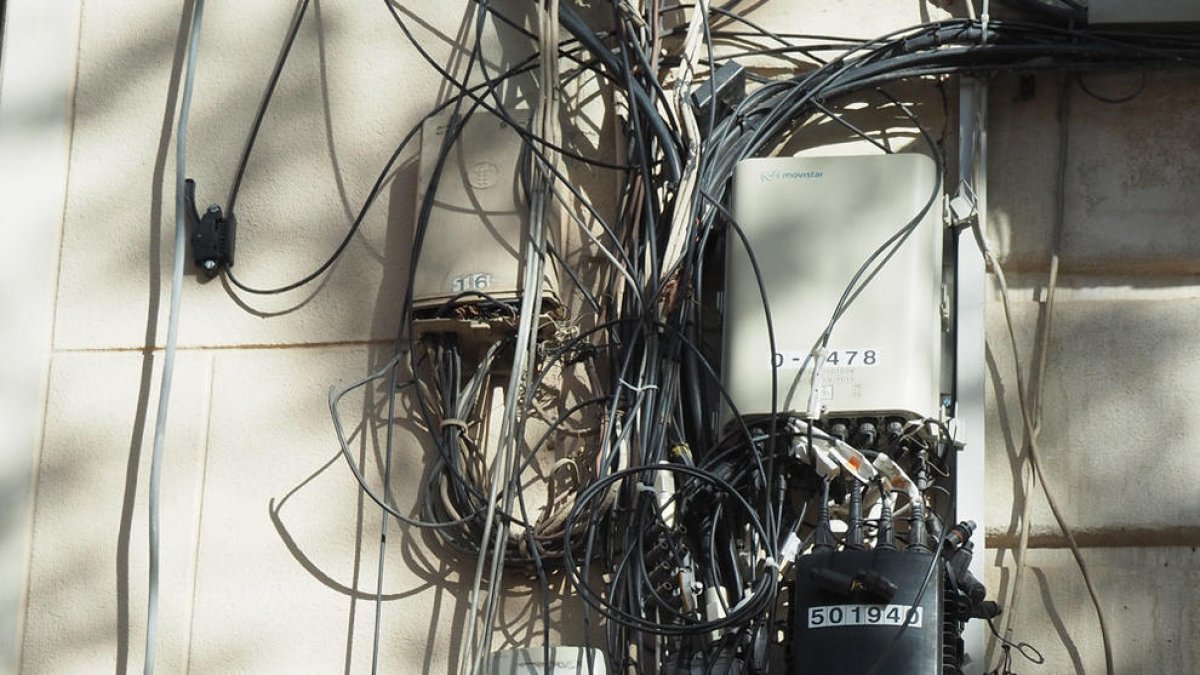 ¿Un problema de cables en Lleida?