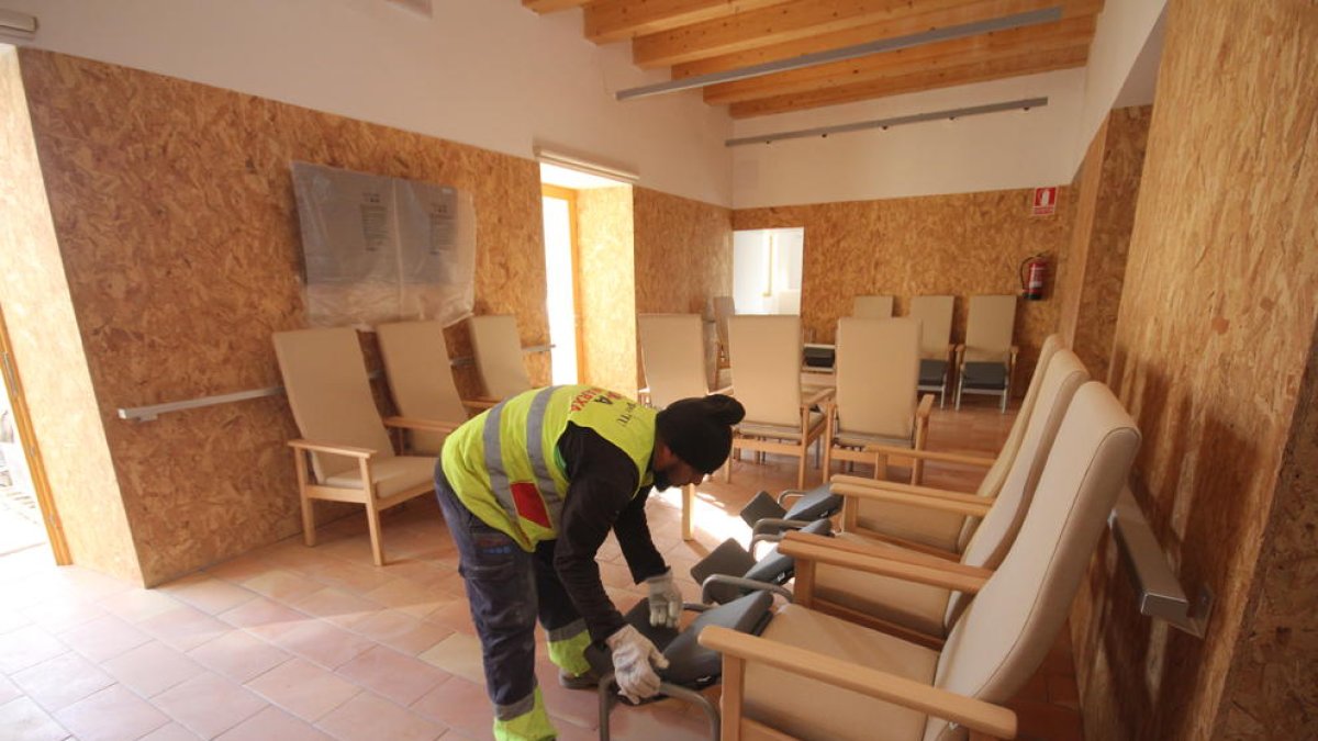 Imagen del interior del antiguo convento de Santa Clara.