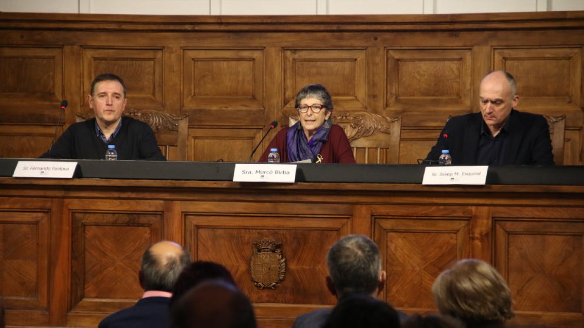 L’Aula Magna va acollir la sessió ‘Podem prescindir de l’altre?’.