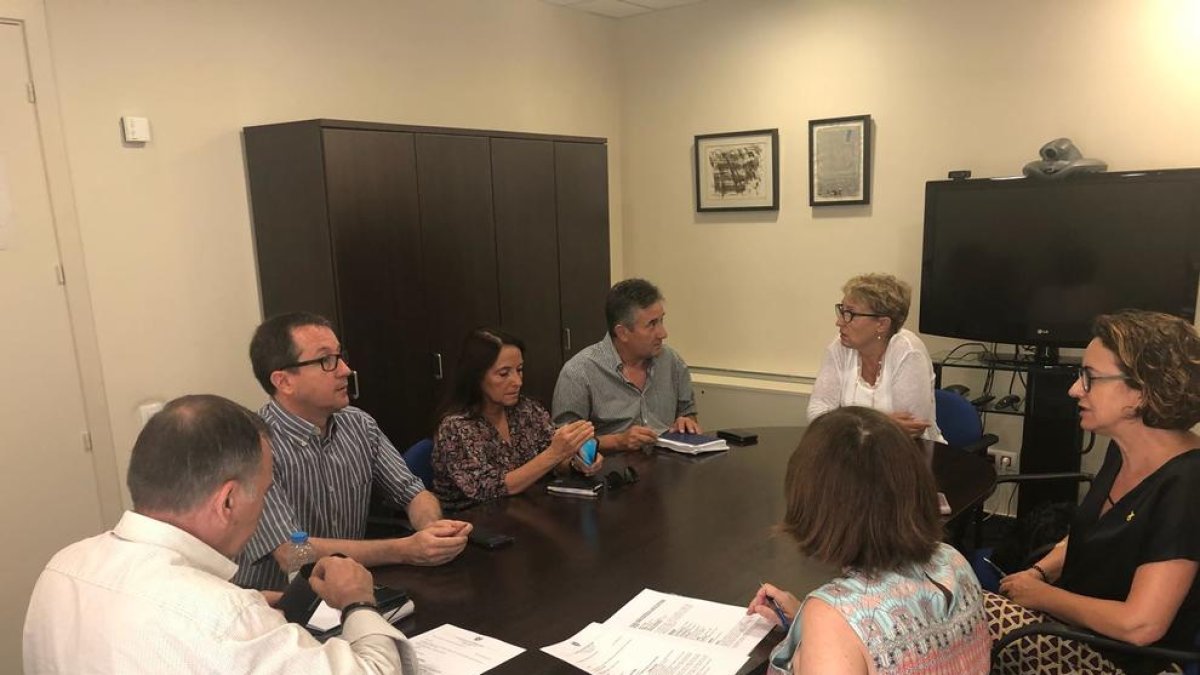 Imatge de la junta de govern del consell del Jussà.