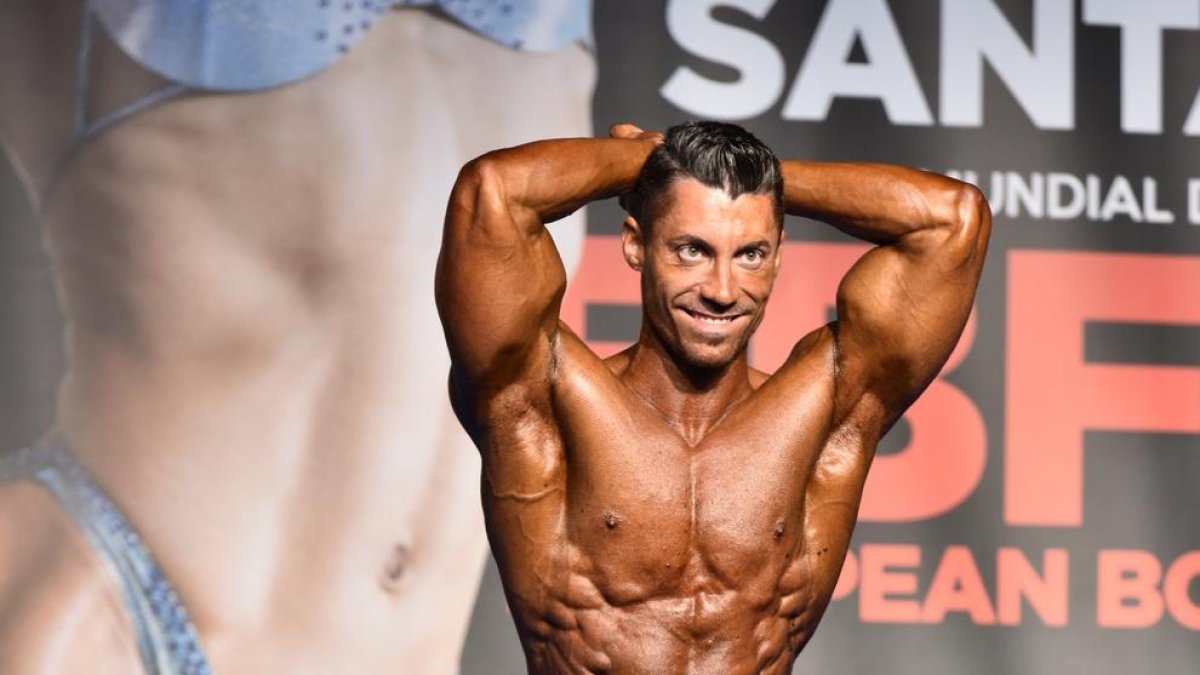 Un leridano, campeón europeo de culturismo