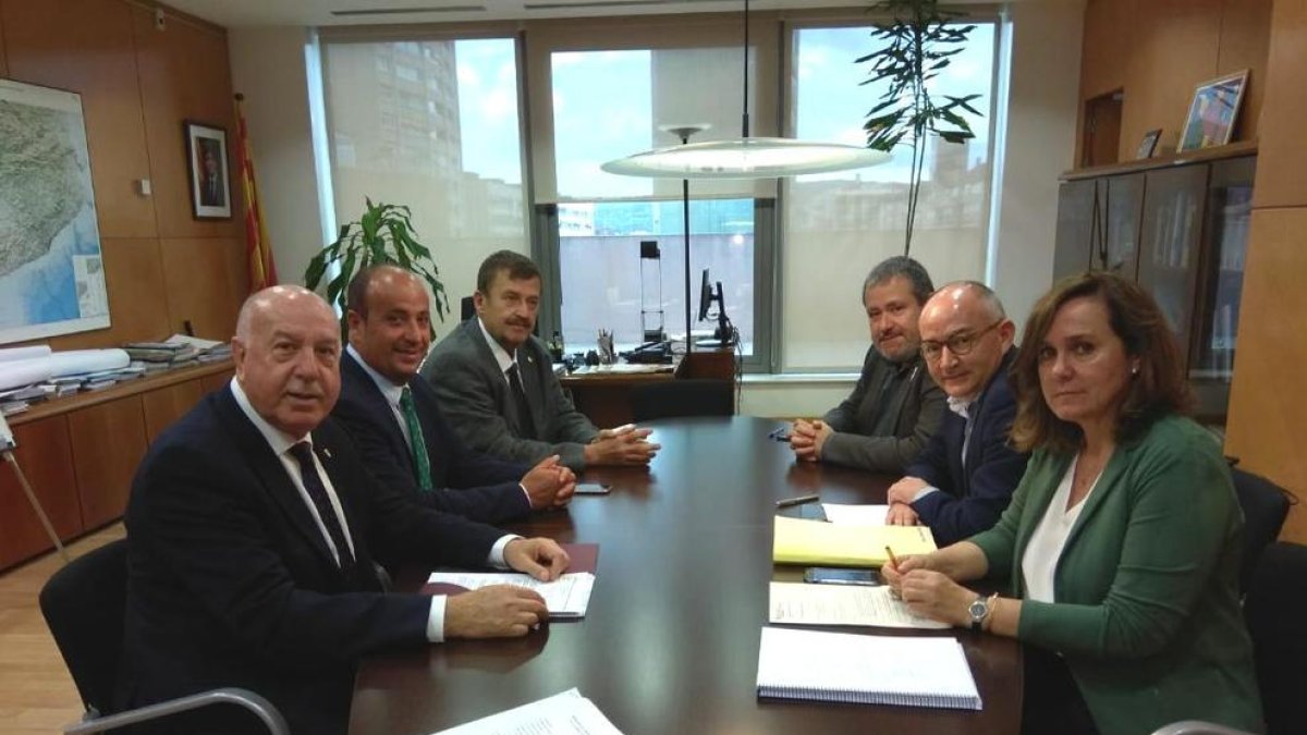 La reunión celebrada el jueves en Barcelona.