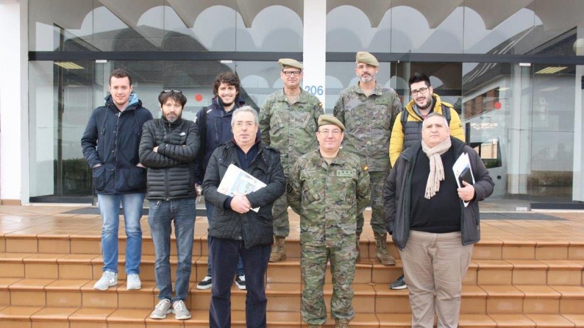 Formació 'online' a l'acadèmia militar de Talarn