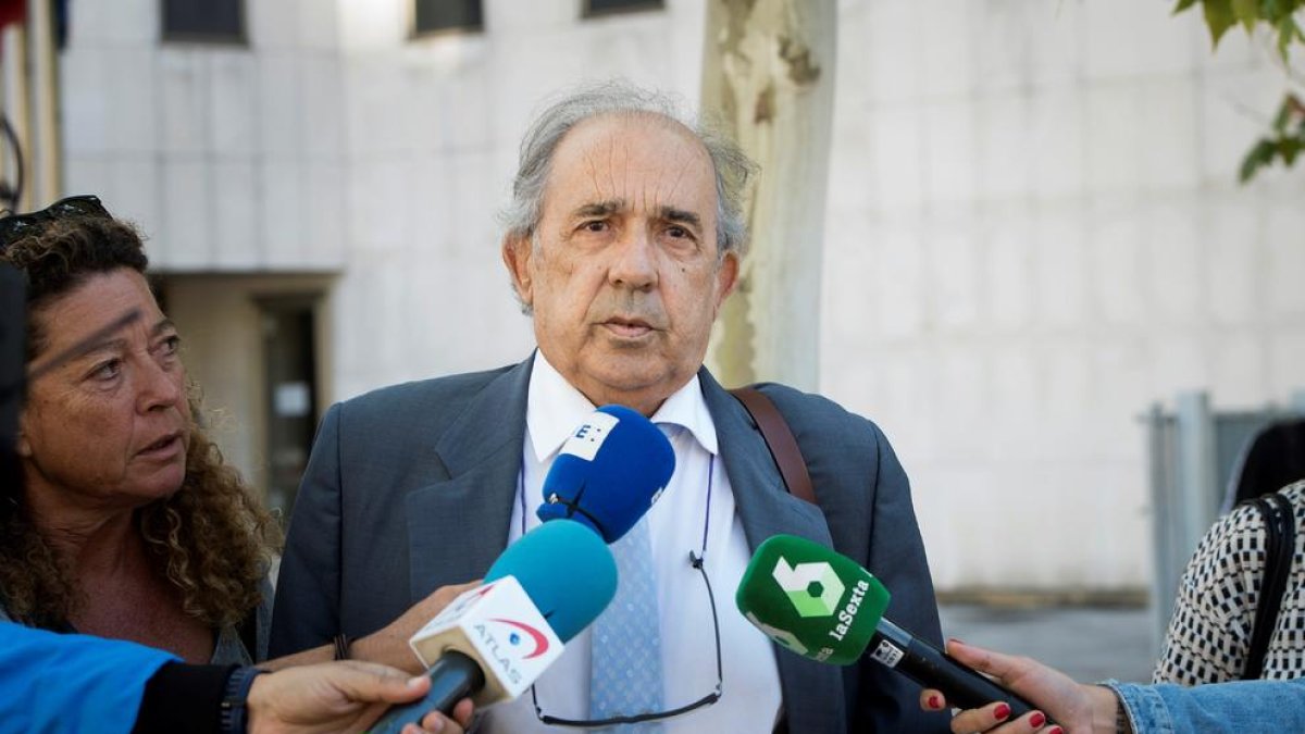 El exdirector del Instituto de Derecho Público de la URJC, Enrique Álvarez-Conde.