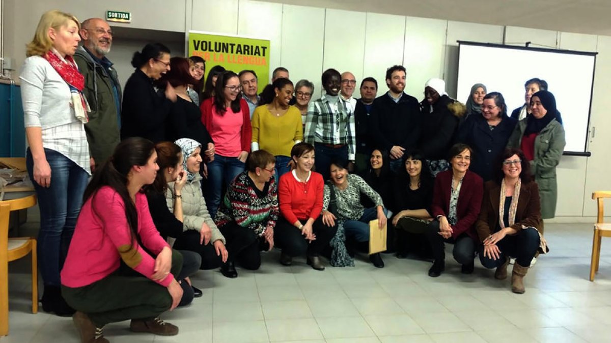 Última edició del ‘Voluntariat per la llengua’ de Tàrrega.