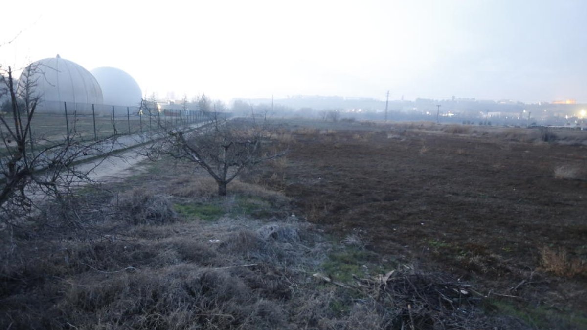 La tienda de campaña estaba cerca de la depuradora, en la partida Sot de Fontanet.