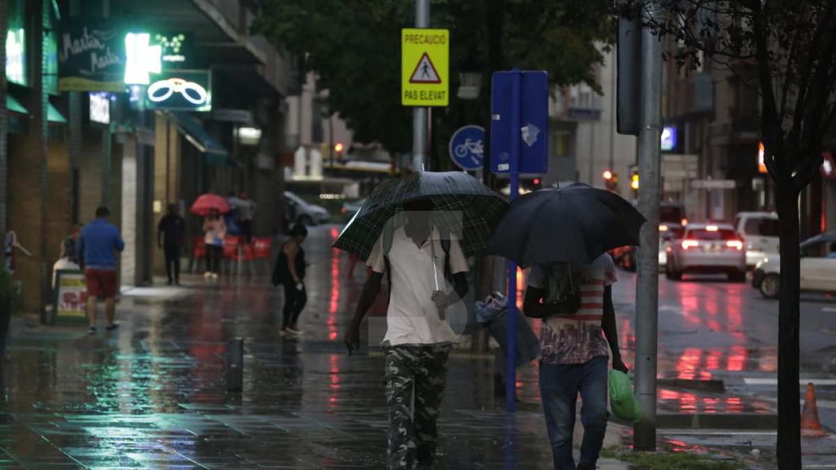 Activada l'alerta per risc de pluges fortes aquest dijous