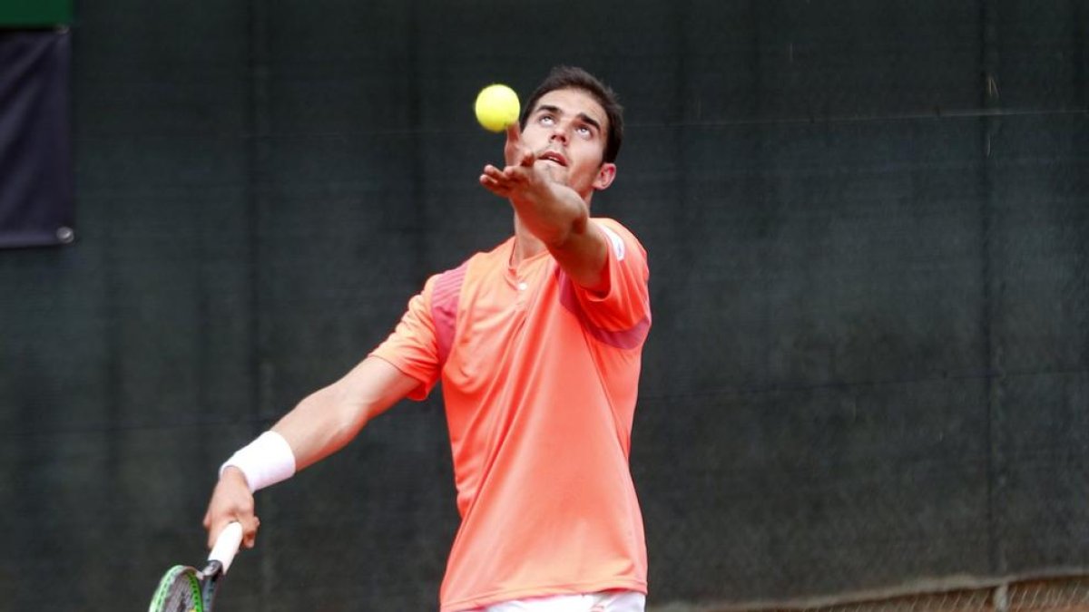 Pablo Irigaray va guanyar el seu primer partit a Tunísia.