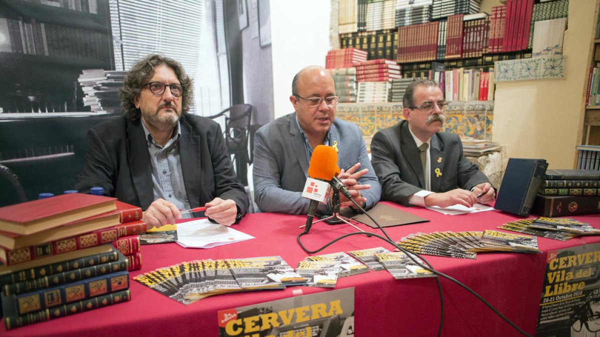 La presentació de Cervera, Vila del Llibre va tenir lloc ahir a la capital de la Segarra.