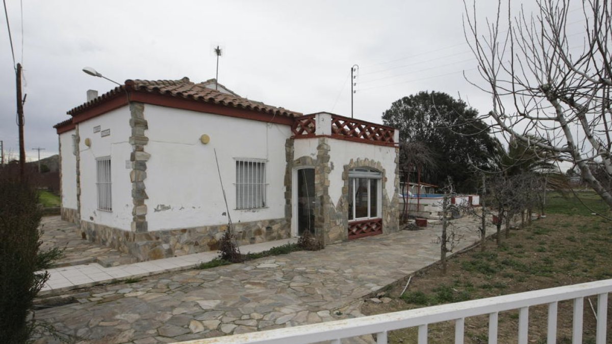 Imatge d’una casa a la partida de Butsènit que va ser escenari d’un robatori.