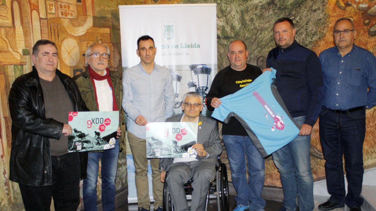 La prova es va presentar ahir a la Diputació, que col·labora en l’organització.