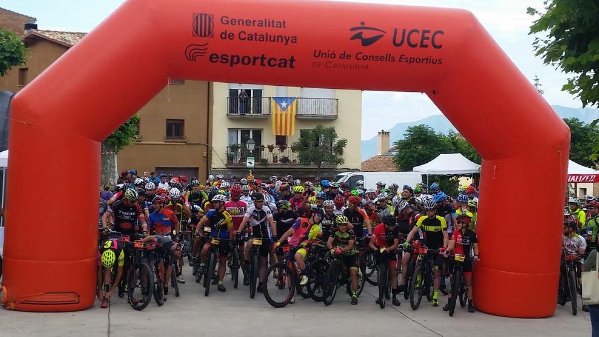 Cifra récord en la Vi Bike que abrió lo actos de la Fira de Talarn.