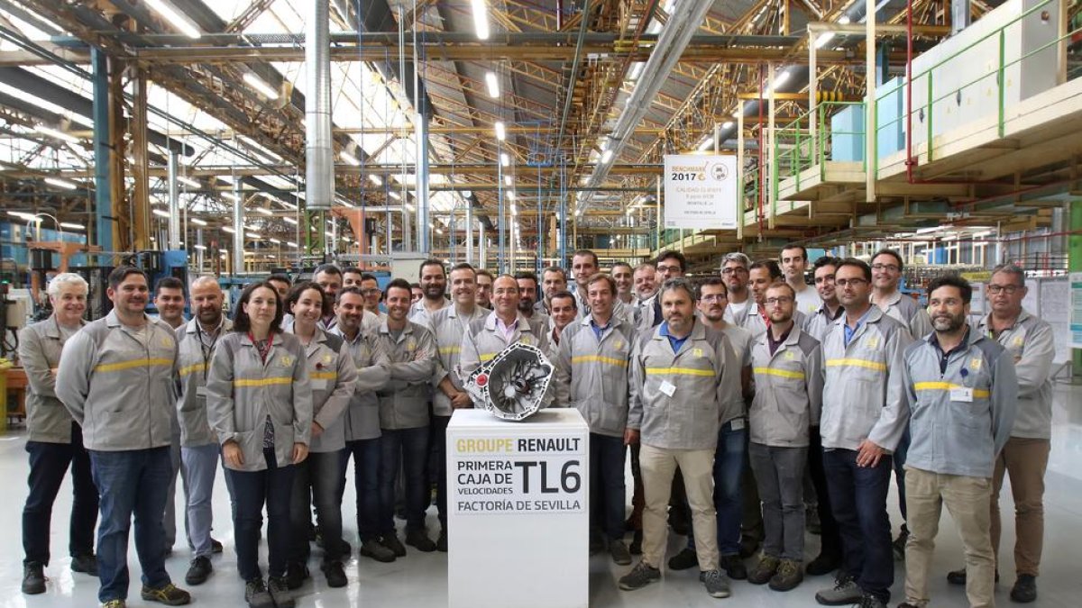 Renault produeix una nova caixa TL6 a la factoria de Sevilla