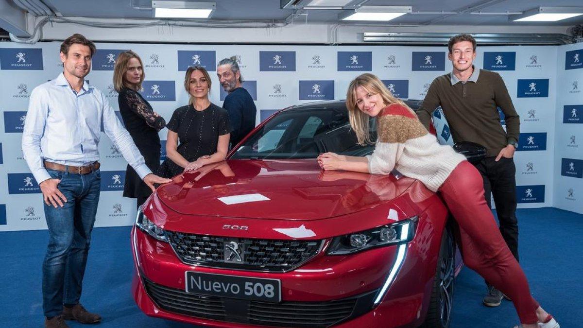 Peugeot 508 posa a prova la seua tecnologia