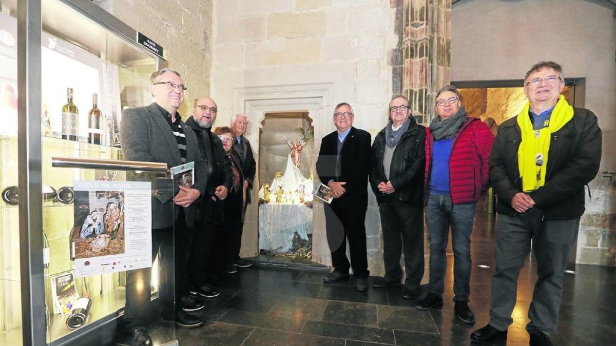 La Canonja de la Seu ja llueix el pessebre