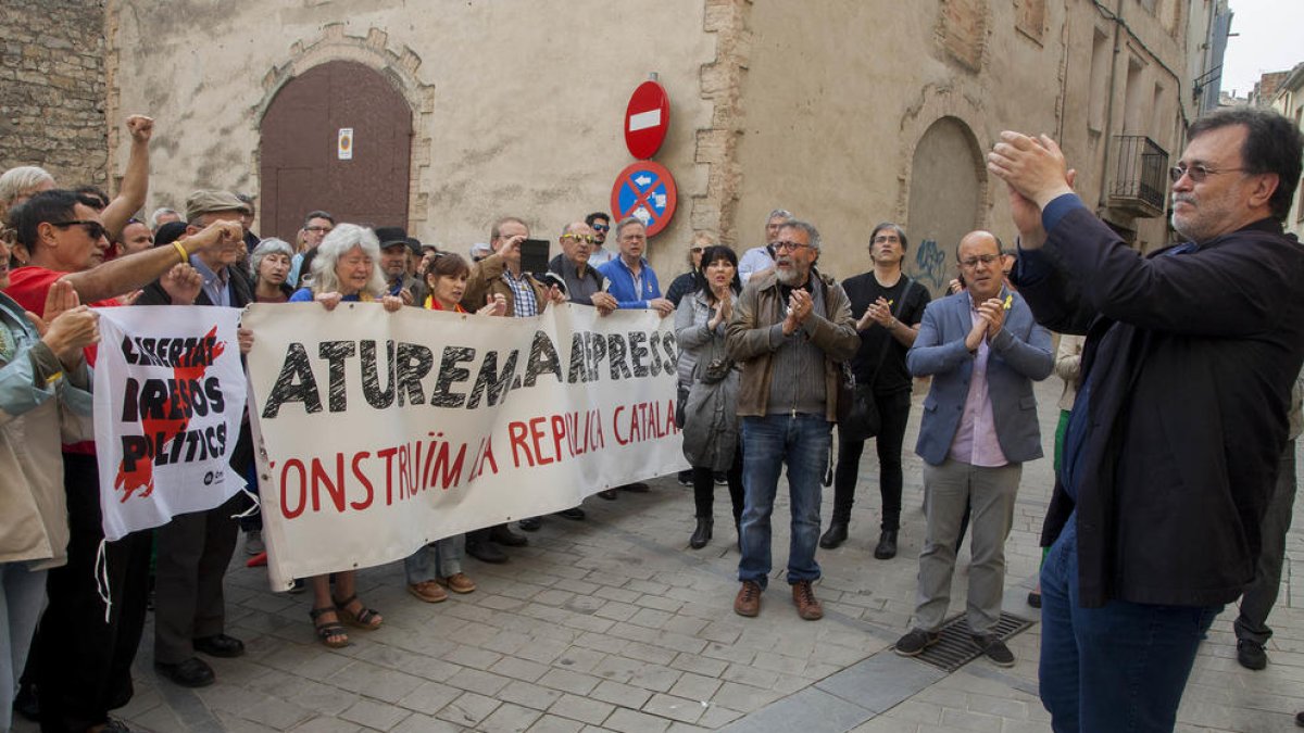 Salvador Bori recibió el apoyo de 200 personas cuando declaró.