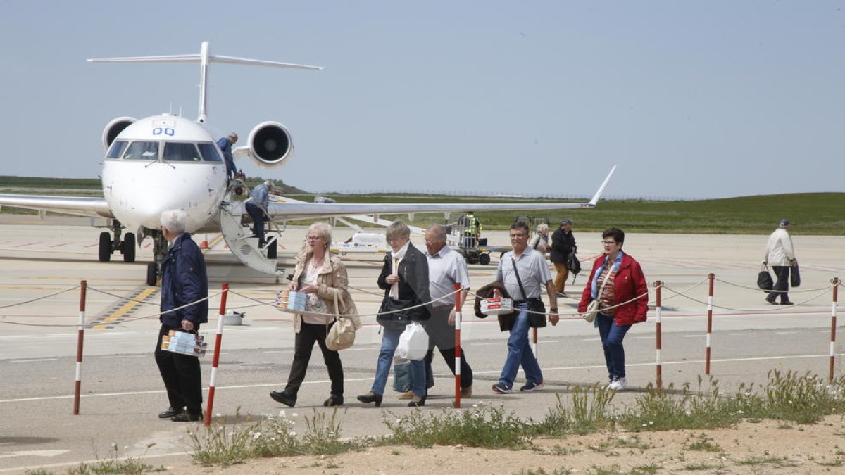 Alguaire va incrementar un 49% el nombre de viatgers el 2018