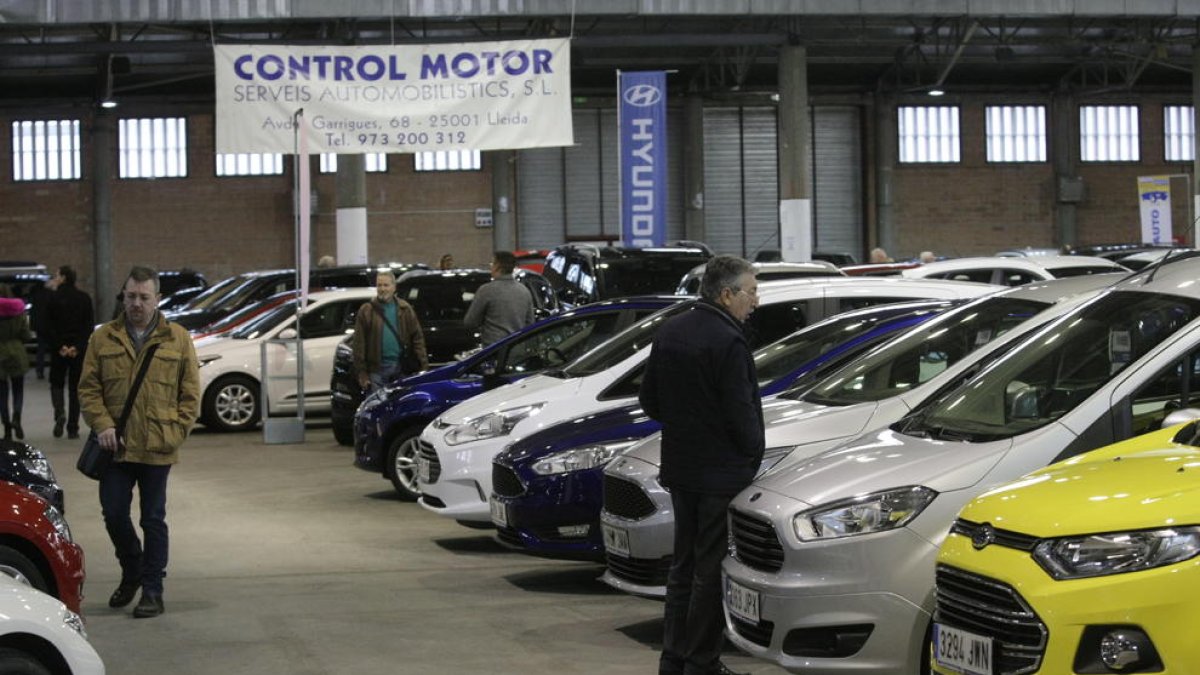 La venta de vehículos usados en Lleida creció un 6,8% en 2017