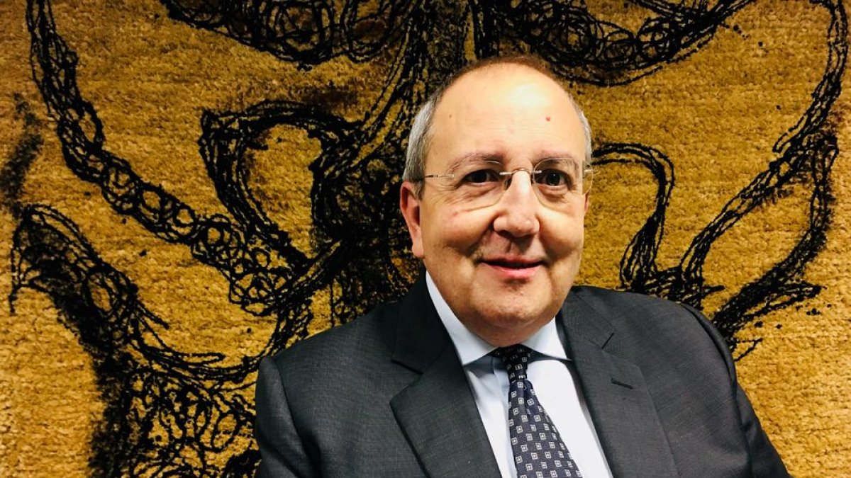 El abogado y coleccionista de arte leridano Antoni Gelonch.