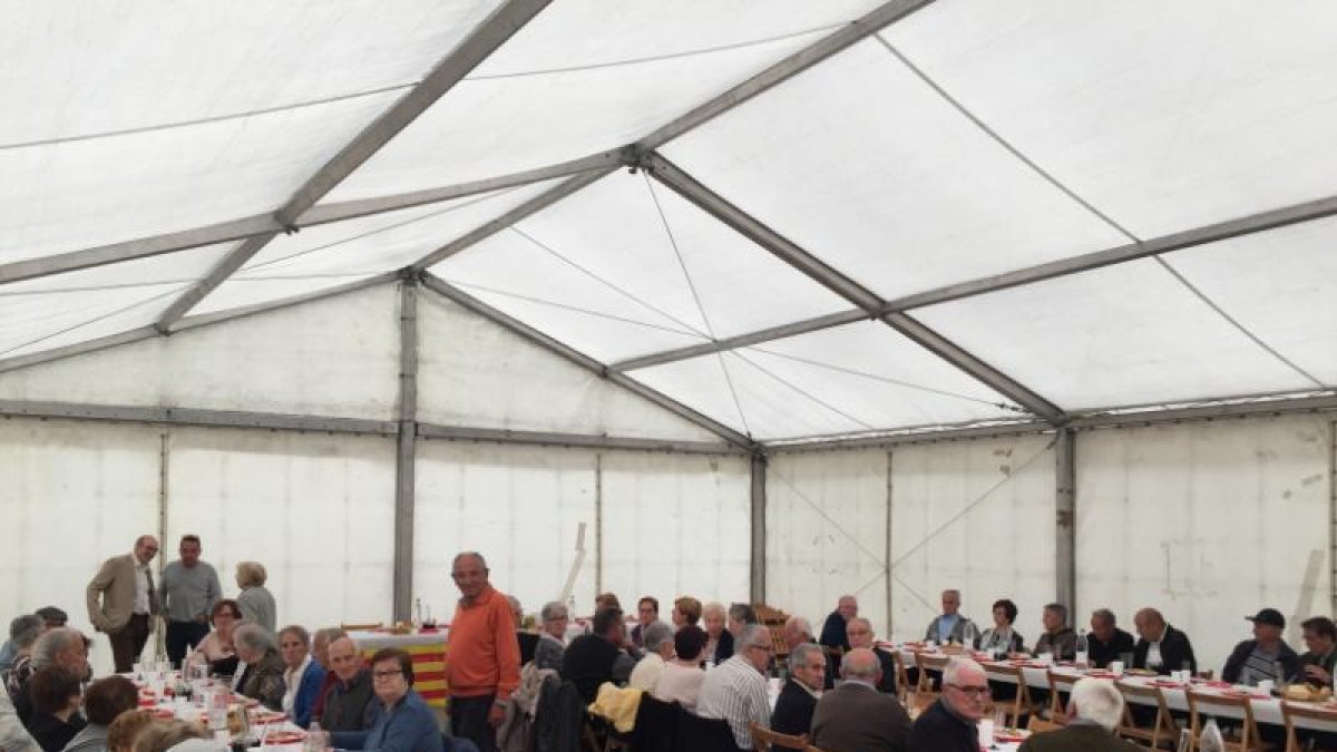 El encuentro de la tercera edad se celebró en Barruera.