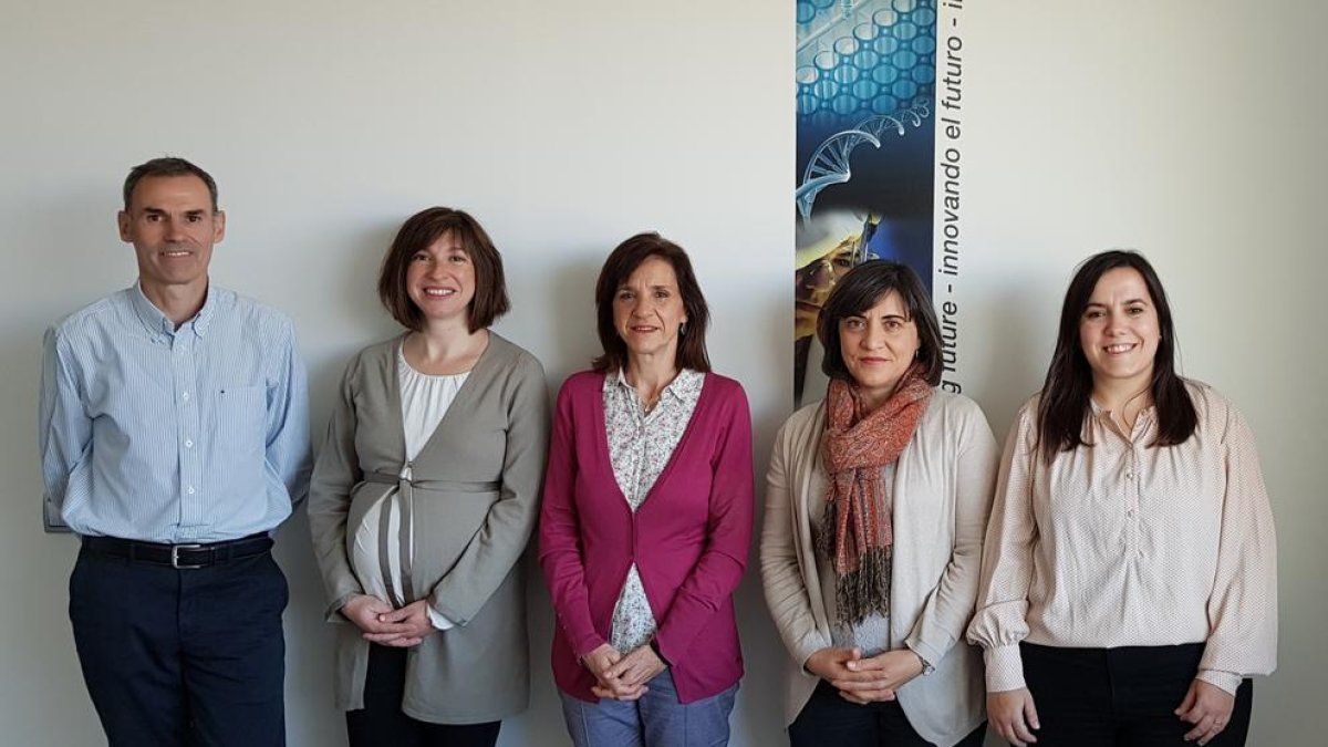 El grupo de investigación que lidera el proyecto en Zaragoza.