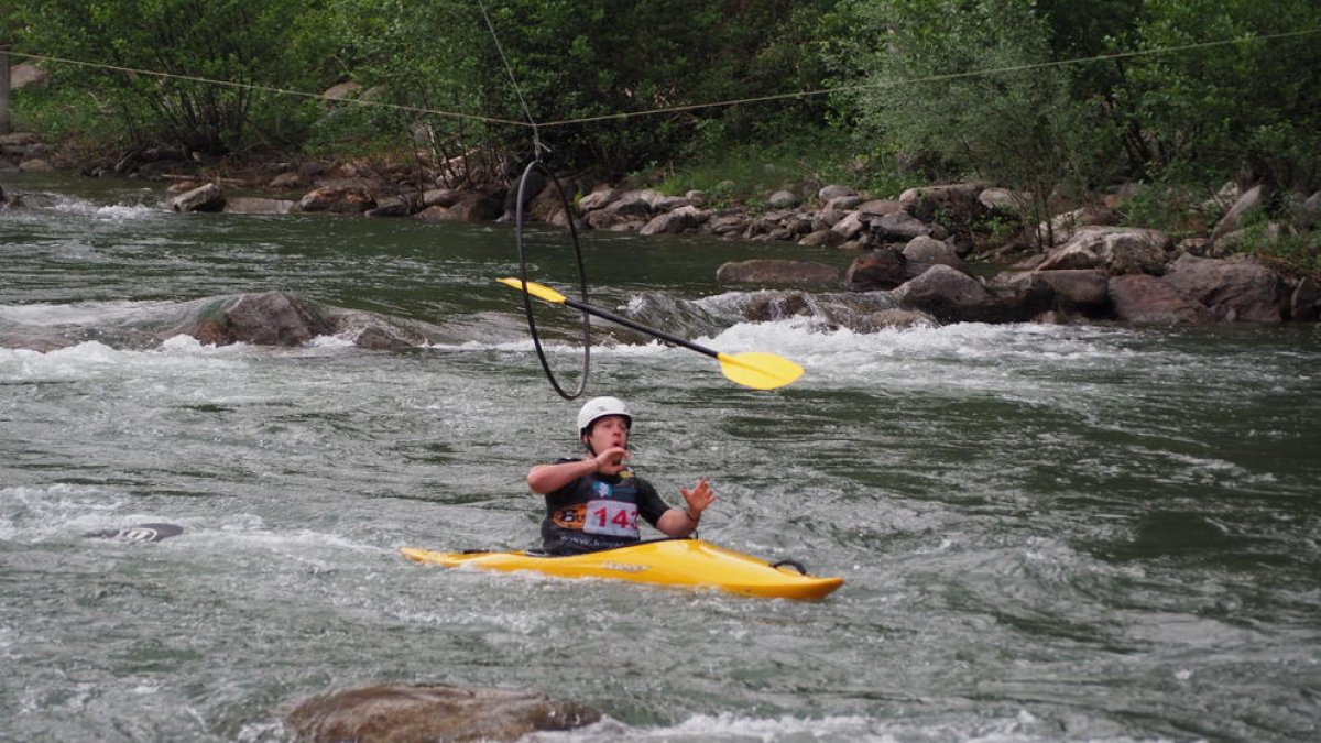 El Rally Noguera Pallaresa de Sort arranca con la prueba de kayak cross
