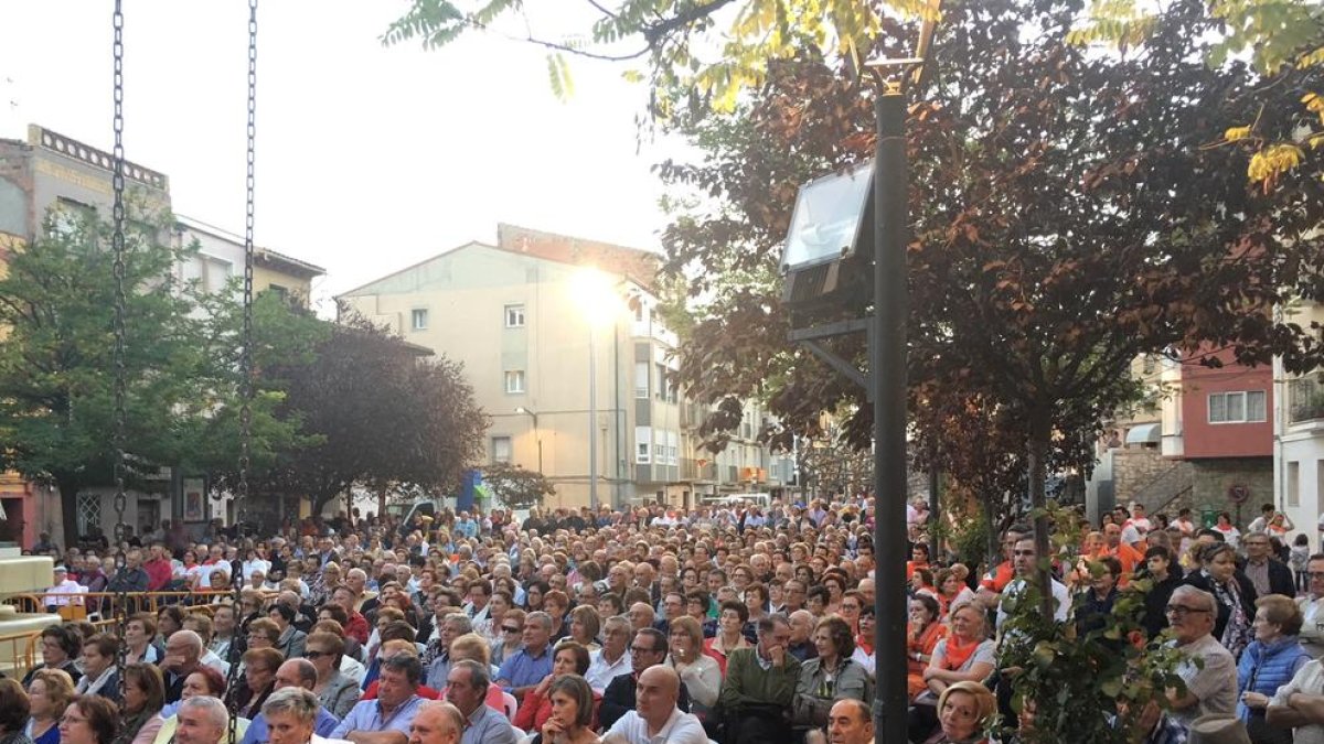 La pasada edición de las Fiestas del Pilar de Fraga.