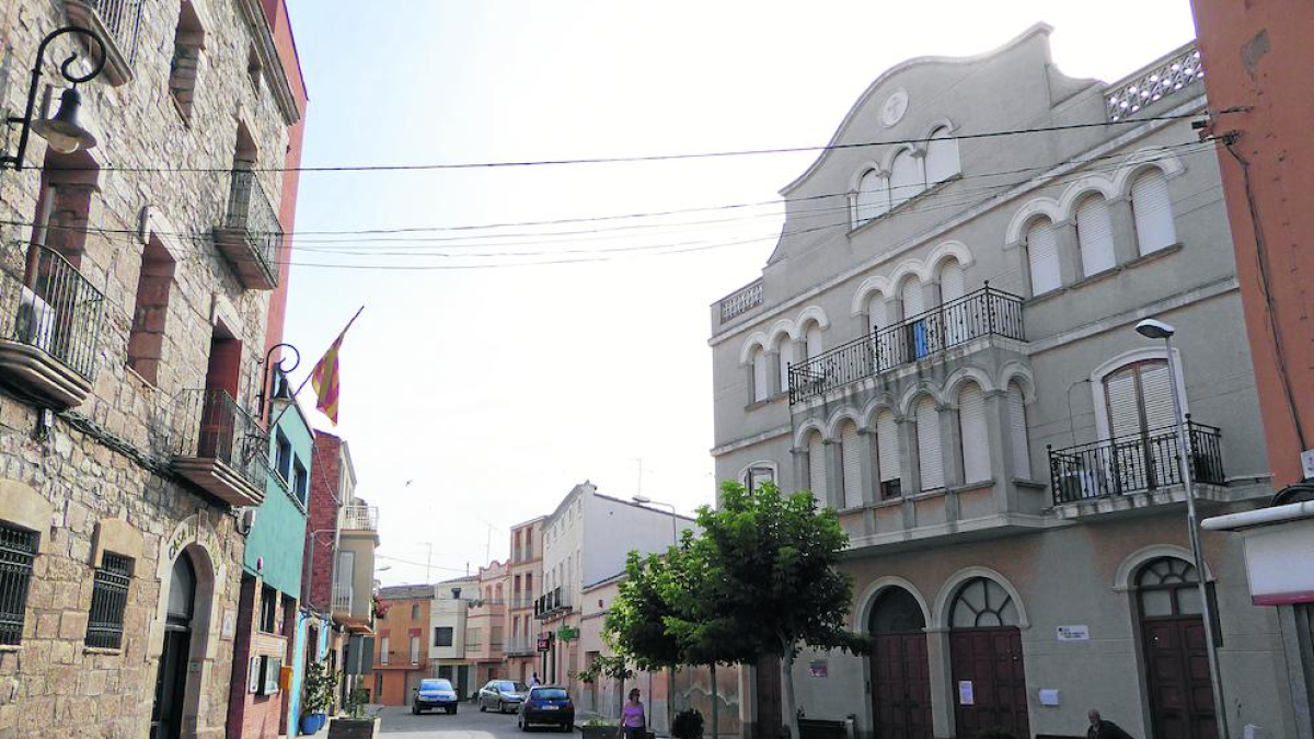 El ayuntamiento de Puigverd.