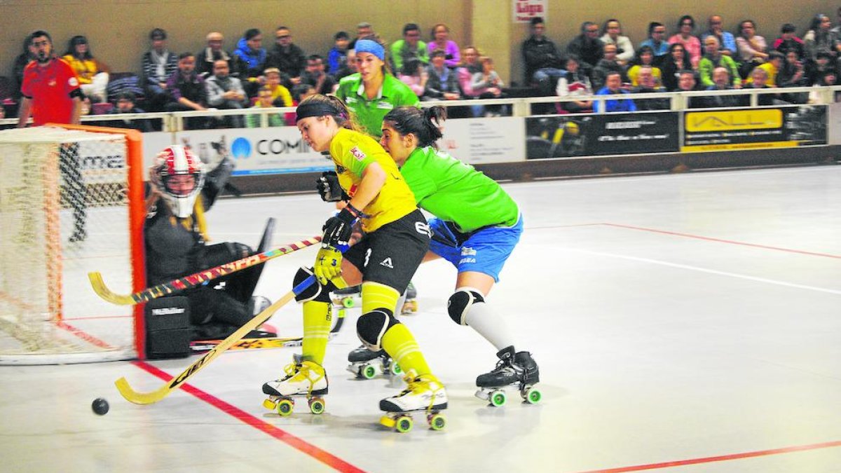 Una acción del Vila-sana- Liceo de la anterior jornada.