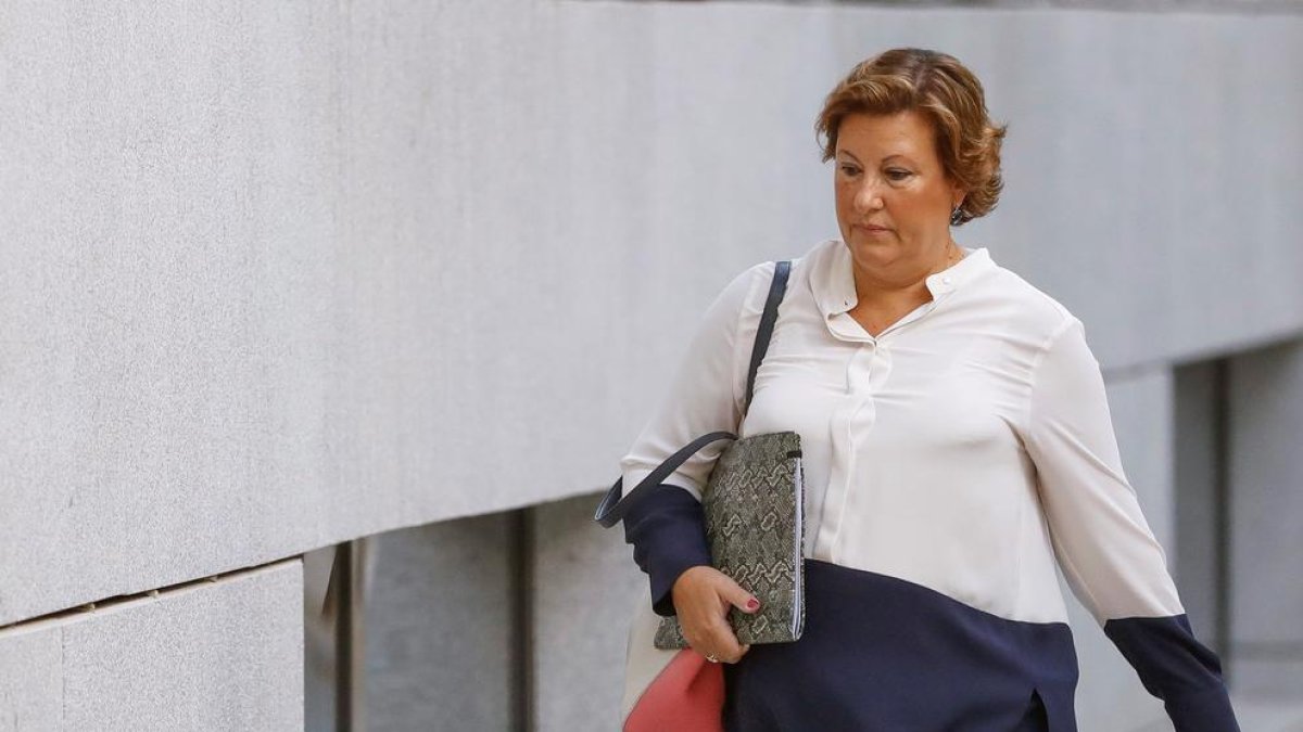 La exconsejera del gobierno de Gallardón Paz González.