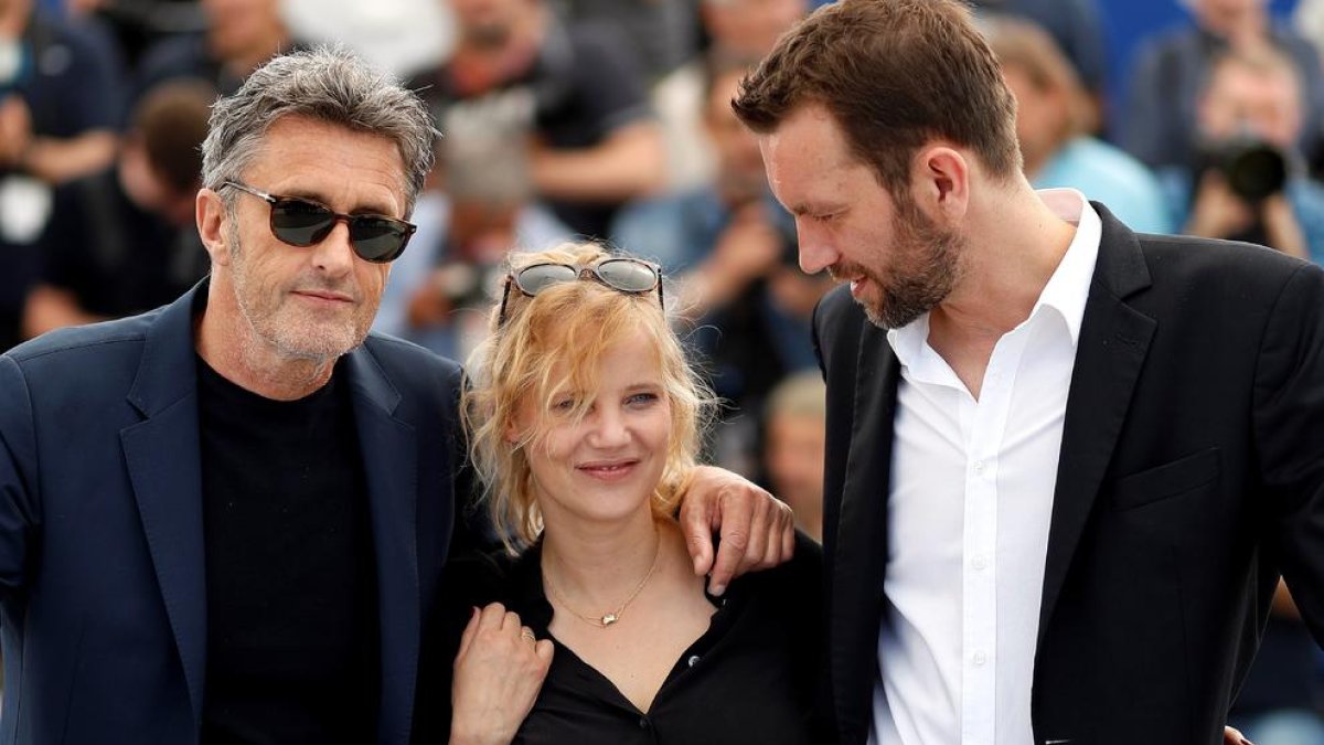 El director y los protagonistas de la película polaca ‘Cold War’.