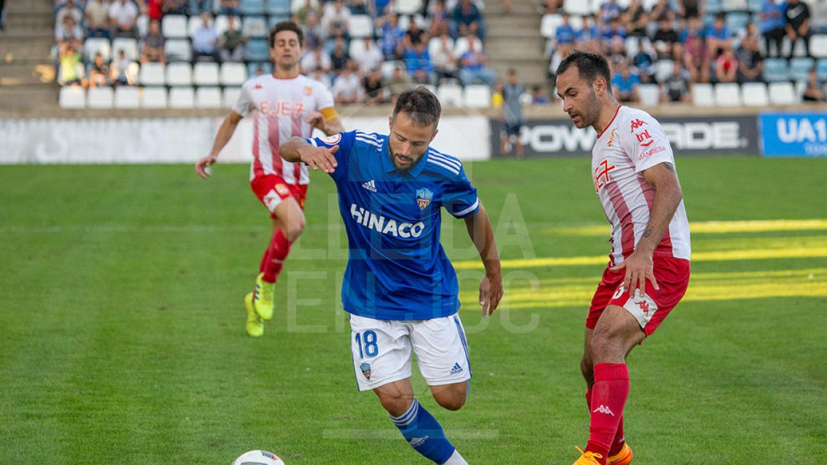 Imatges del Lleida Esportiu contra el CE Manresa