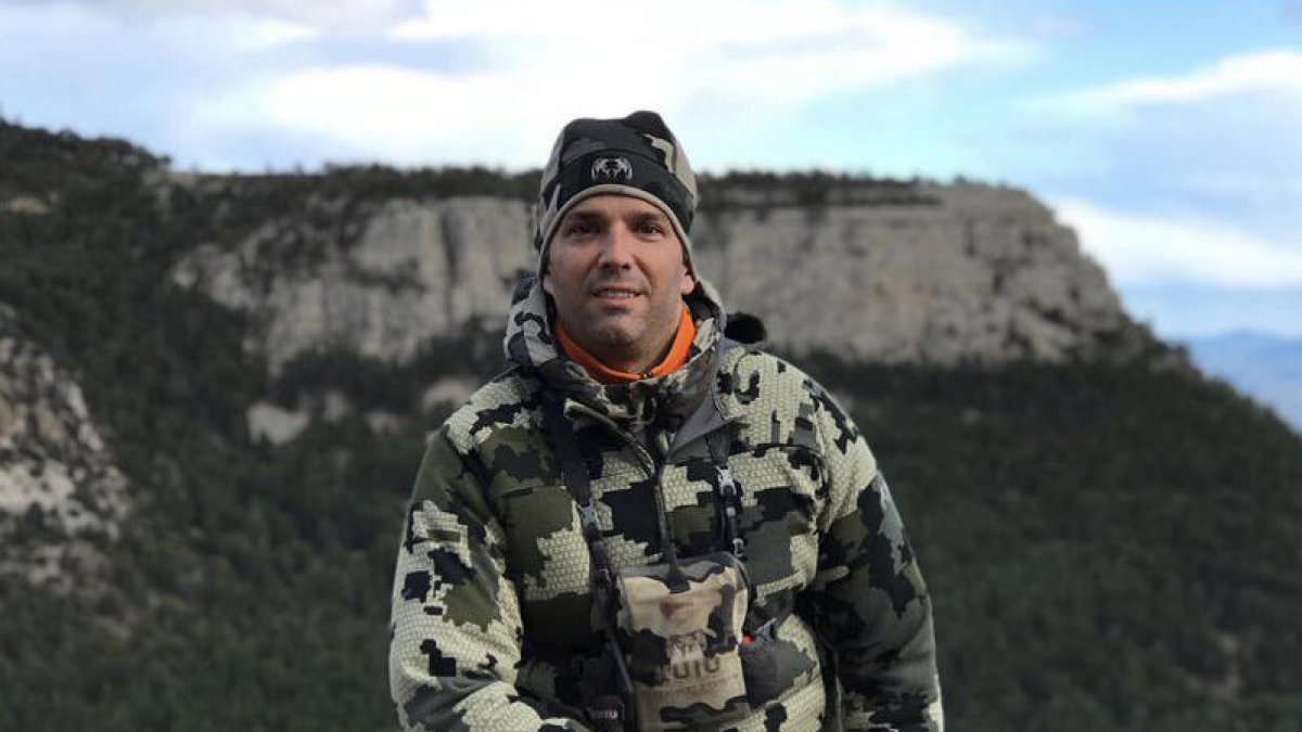 El fill gran de Donald Trump, de caça per Terol