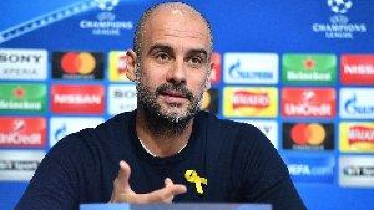 Guardiola es sancionado con 22.500 euros por lucir el lazo amarillo