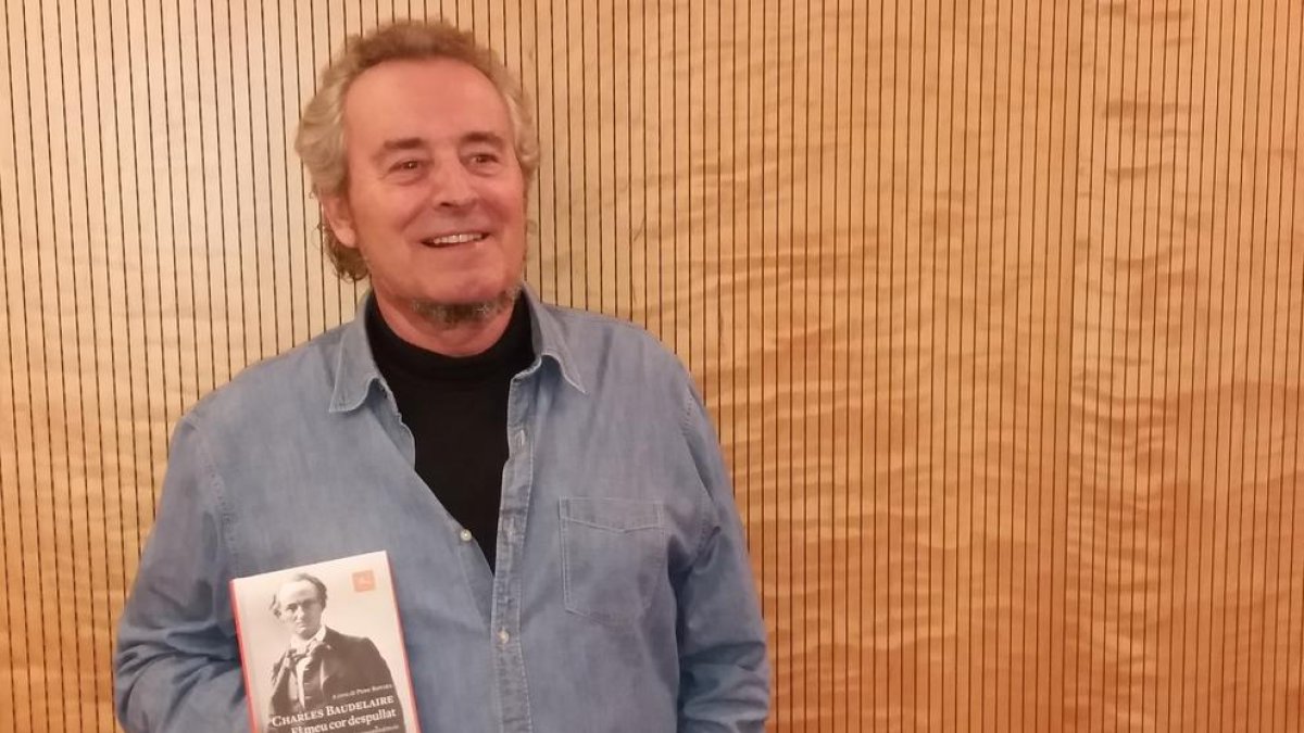L’escriptor lleidatà Pere Rovira va presentar ahir el llibre.