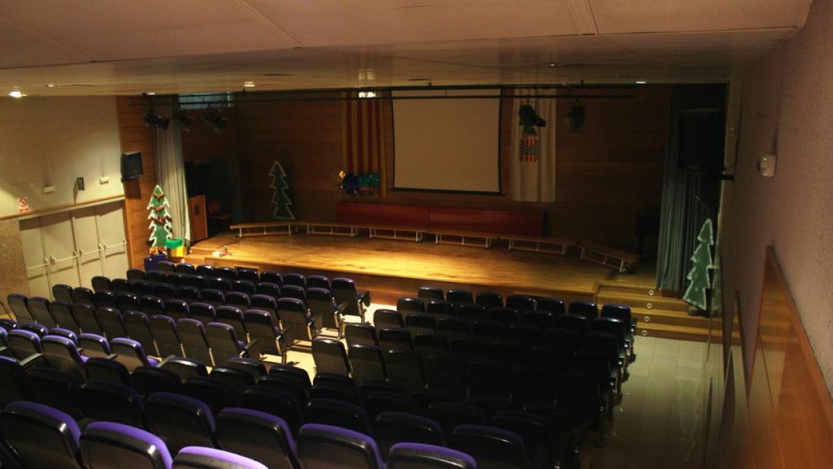 La sala de actos del Centre Cultural.