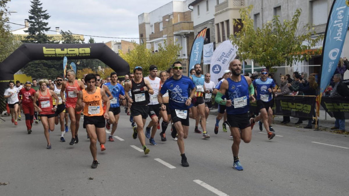 Los cerca de 700 atletas salieron de Ivars d’Urgell y Vila-sana, dividiéndose en dos grupos de 10 y 5 kilómetros.